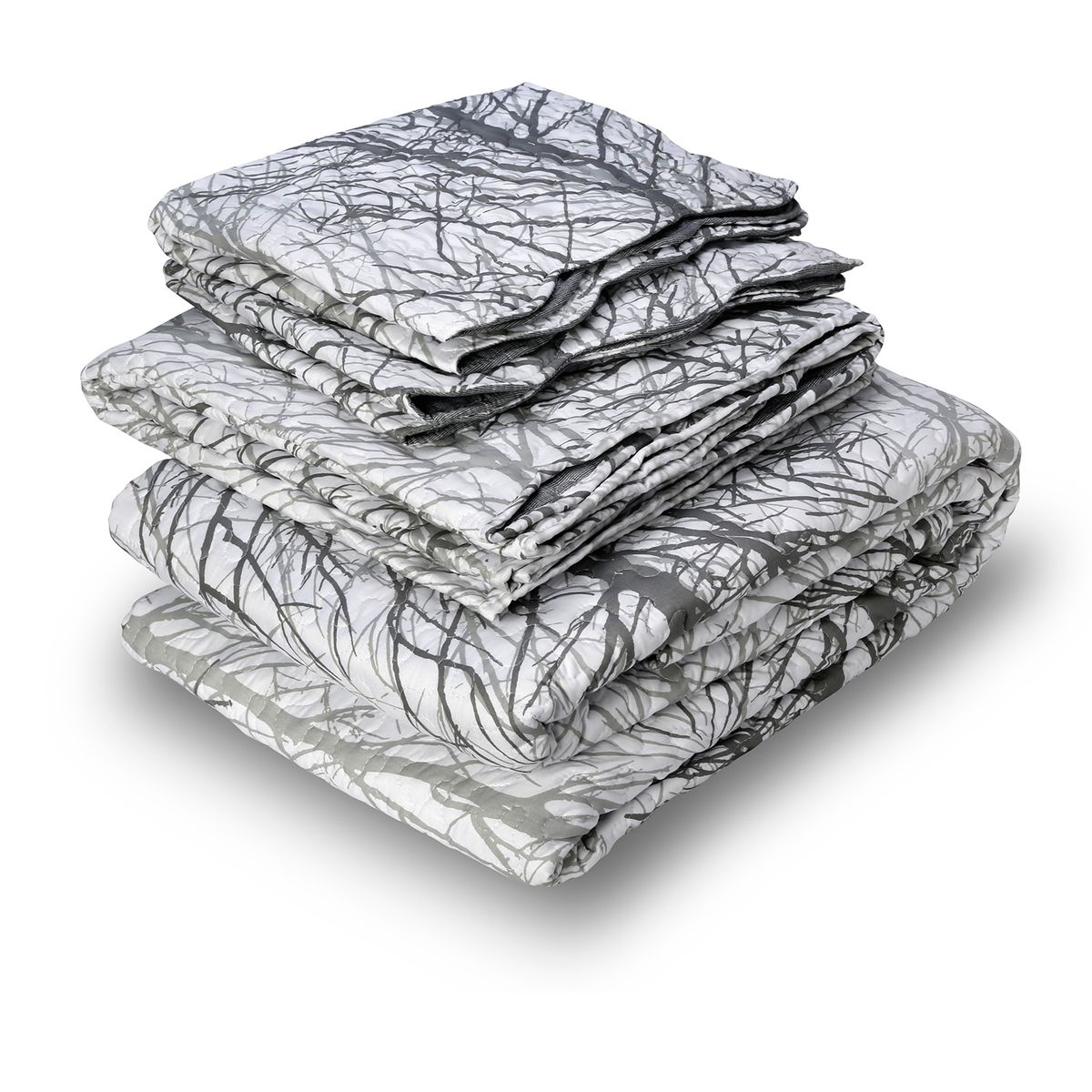 MALLORCA - Quilt Con Piecera Forest 2 Plazas