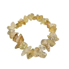 GENERICO - Pulsera Citrino Piedras Naturales Energética