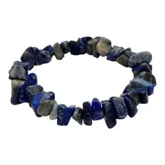 GENERICO - Pulsera Lapislázuli Piedras Naturales Energética.