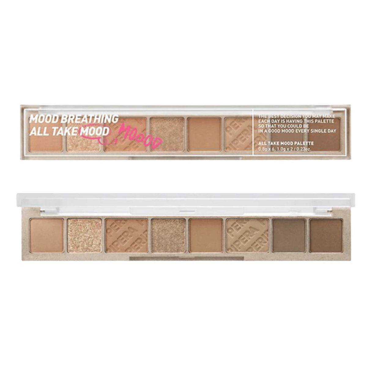 PERIPERA - Paleta de sombras ALL TAKE MOOD PALETTE 01 MOOD BREATHING