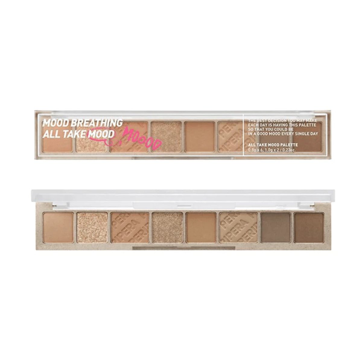 PERIPERA - Paleta de sombras ALL TAKE MOOD PALETTE 01 MOOD BREATHING