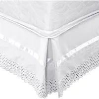 Faldón 144 hilos Broderie Amanda King Blanco