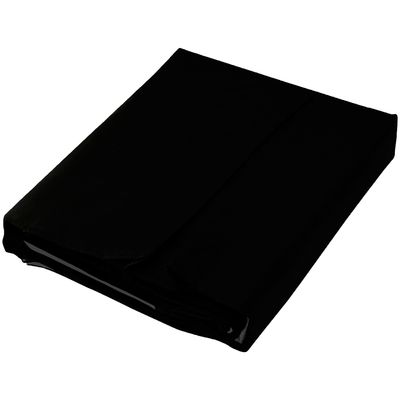 Imagen 2 del producto Faldón 144 hilos Clásico Liso 2 Plazas Negro