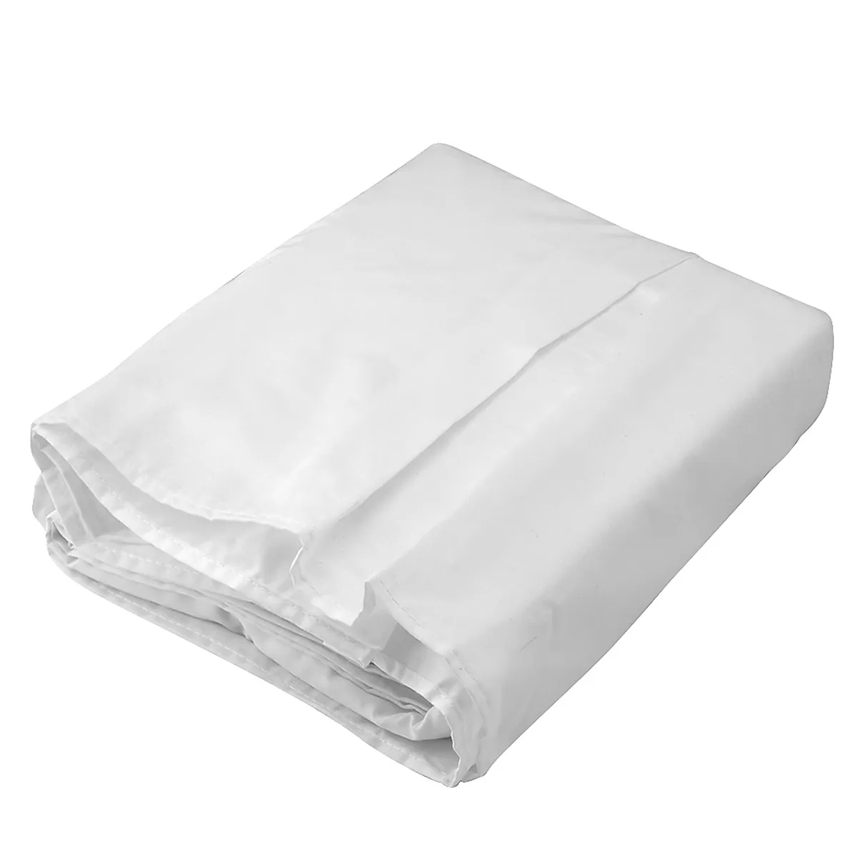 MALLORCA - Faldón 144 hilos Clásico Liso 1 Plaza Blanco