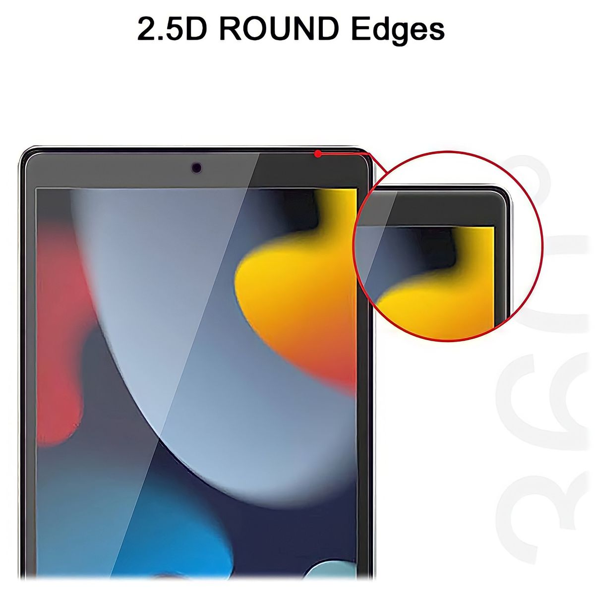 GENERICO - Lamina Vidrio Templado iPad 8va 9na Gen 2020 2021 10.2