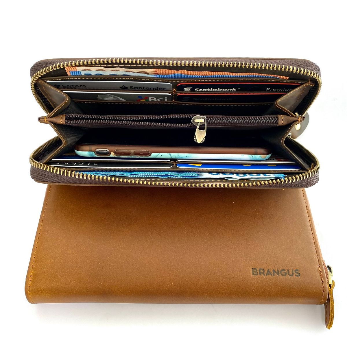 BRANGUS - Portadocumento Cuero Brangus