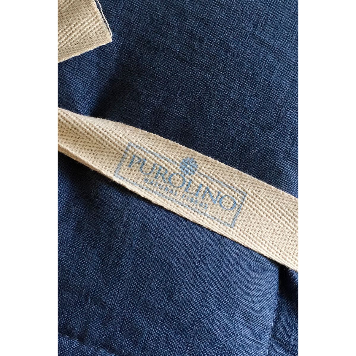 PUROLINO - Cubrecama King Azul Marino