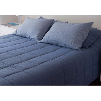 Imagen 2 del producto Cubrecama King Azul Marino