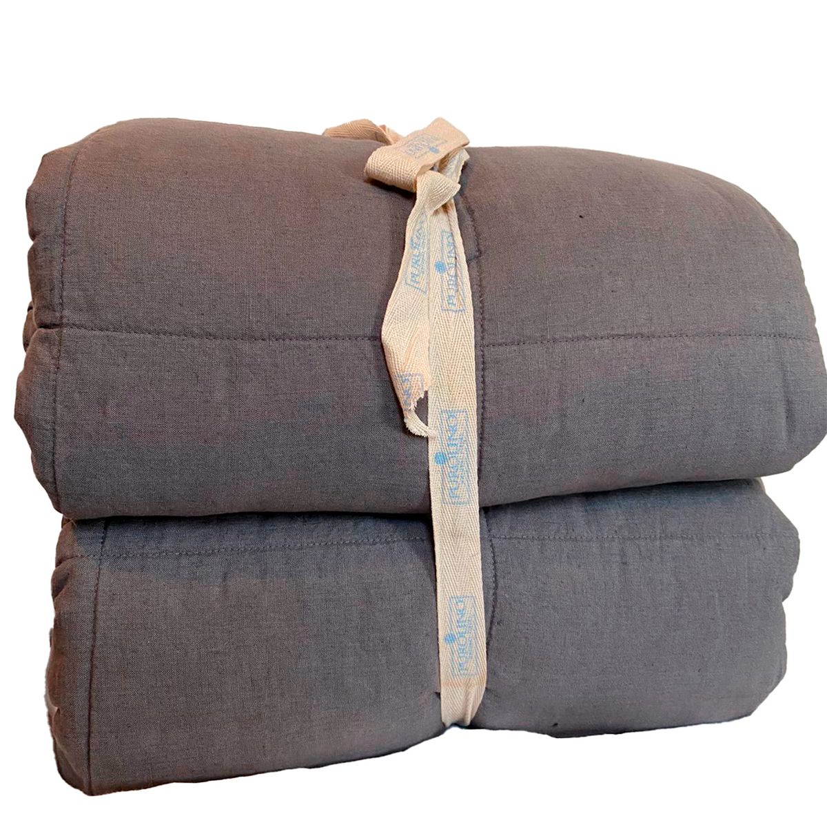 PUROLINO - Cubrecama King Gris