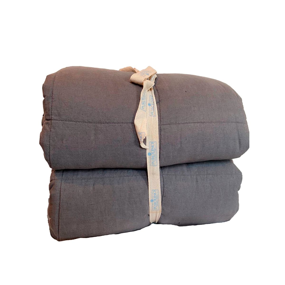 PUROLINO - Cubrecama King Gris