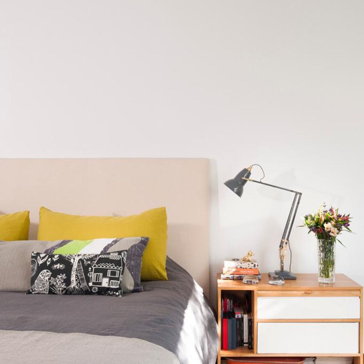 PUROLINO - Cubreplumón 2 Plazas Gris