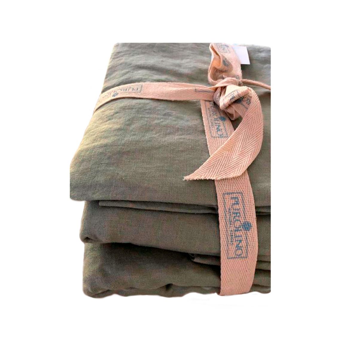 PUROLINO - Cubreplumón 1.5 Plaza Verde Piedra