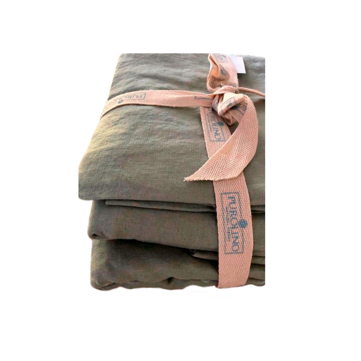 PUROLINO - Cubreplumón 1.5 Plaza Verde Piedra