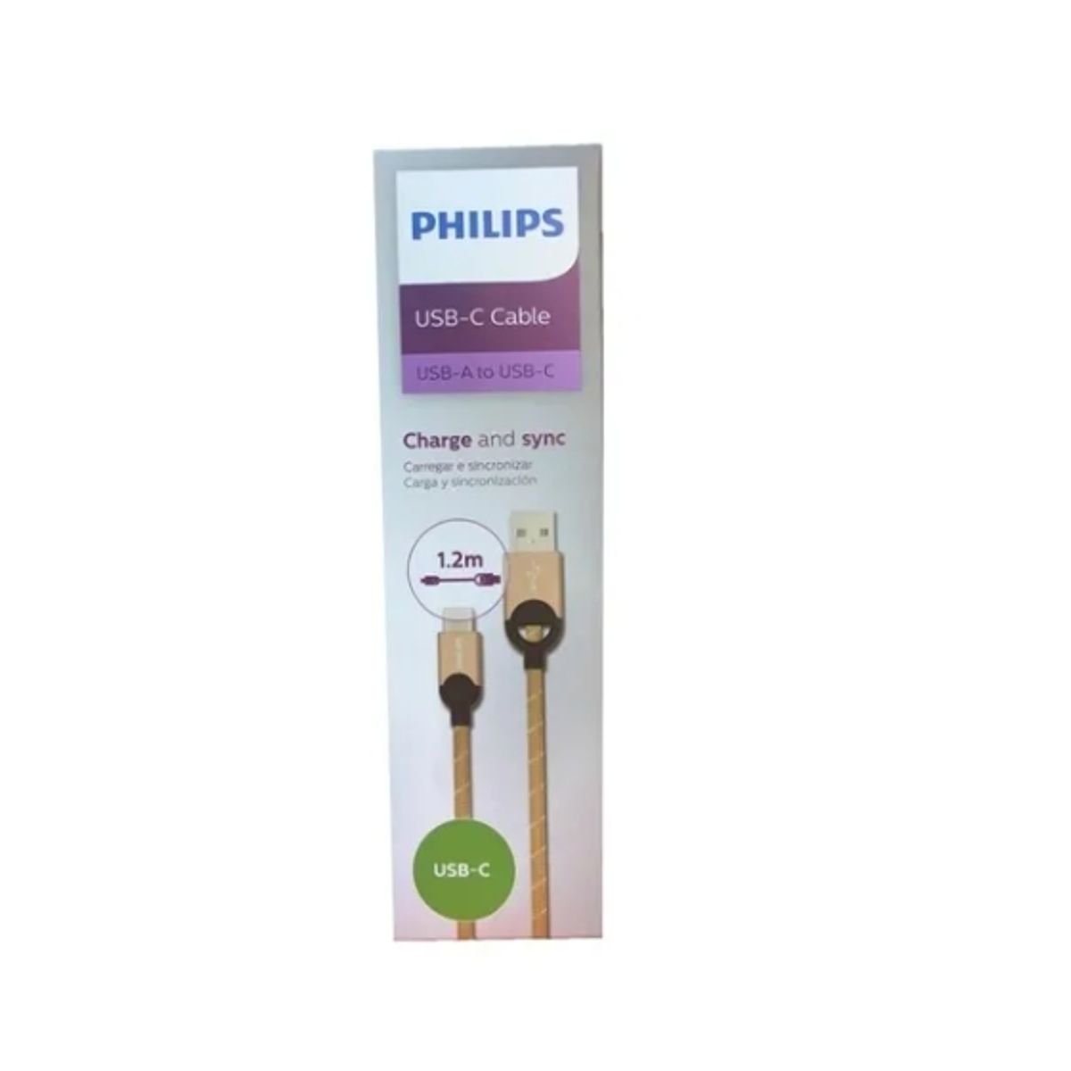 PHILIPS - Cable Philips Dlc2628g Usb-a A Usb-c 12mtrs