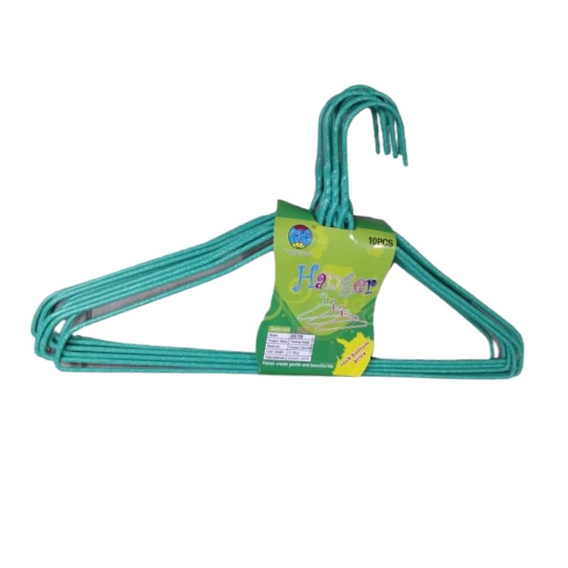 GENERICO - Pack X10 Colgadores Para Poleras Ganchos Perchas Percheros