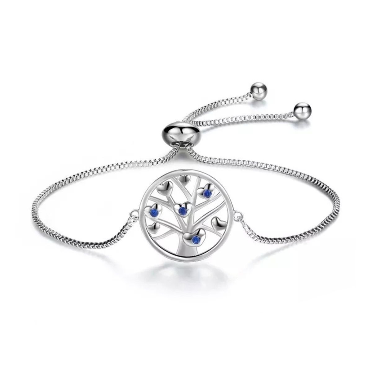 GENERICO - Pulsera Árbol de la vida plata 925