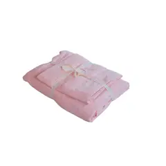 PUROLINO - Cubreplumón King Rosado