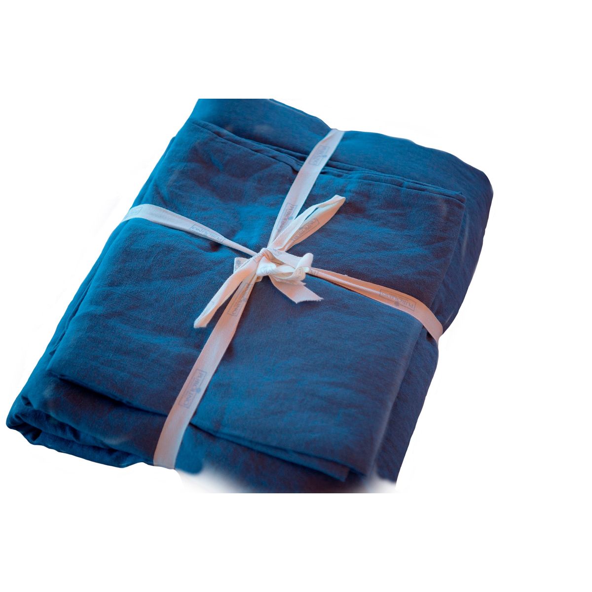 PUROLINO - Cubreplumón King Azul Marino