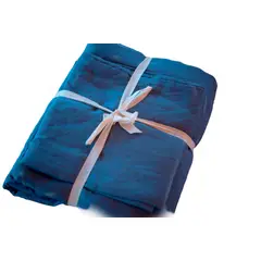 PUROLINO - Cubreplumón King Azul Marino