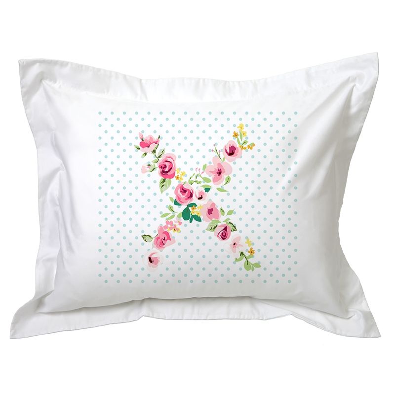 TUYO PRINT - Funda de Almohada Letras Vintage X - Tuyo Print