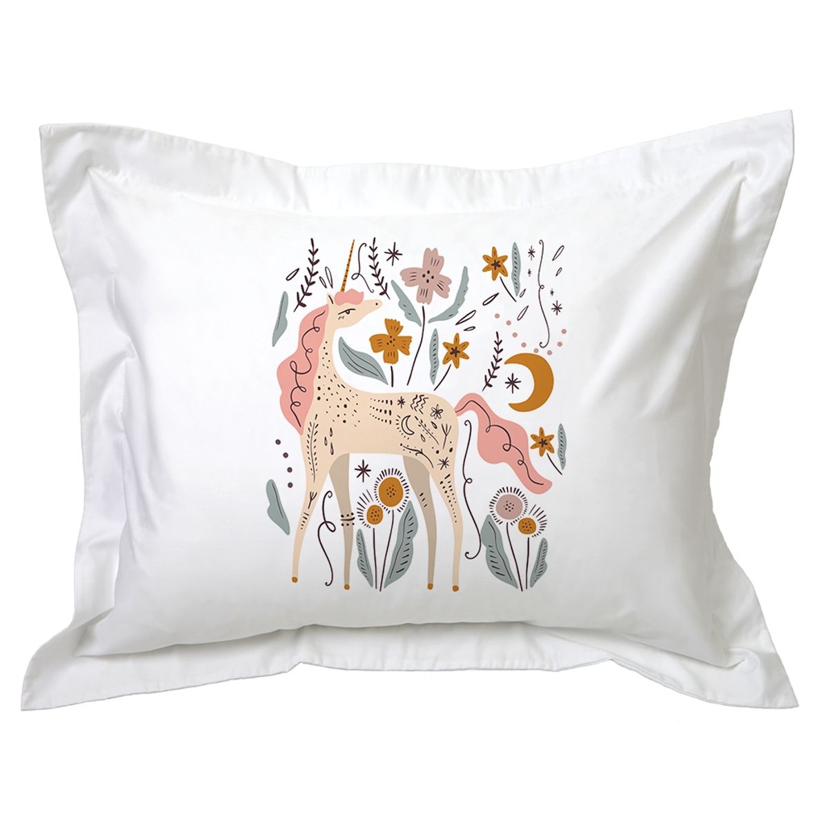TUYO PRINT - Funda de Almohada Unicornio - Tuyo Print