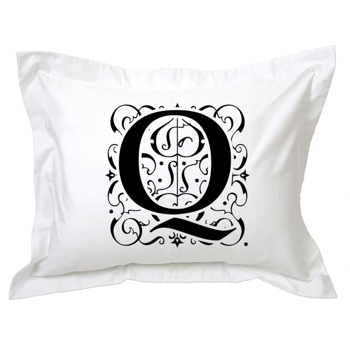 TUYO PRINT - Funda de Almohada Letras Deco Q  - Tuyo Print