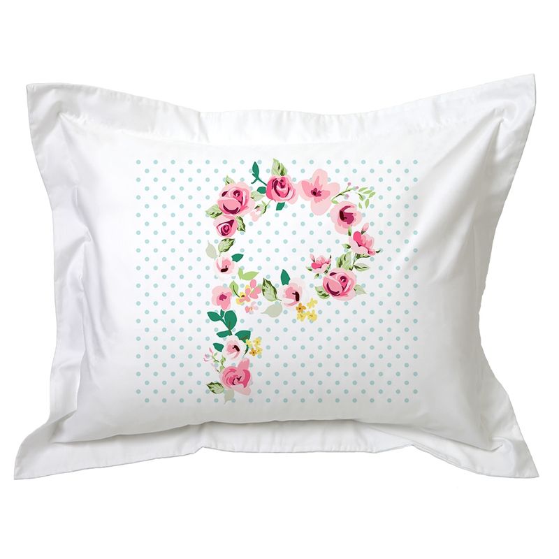 TUYO PRINT - Funda de Almohada Letras Vintage P - Tuyo Print