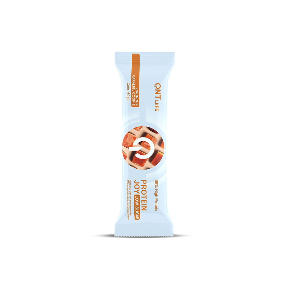 QNT - Pack x 12 Barras de Proteina Joybar 60gr Caramelo QNT