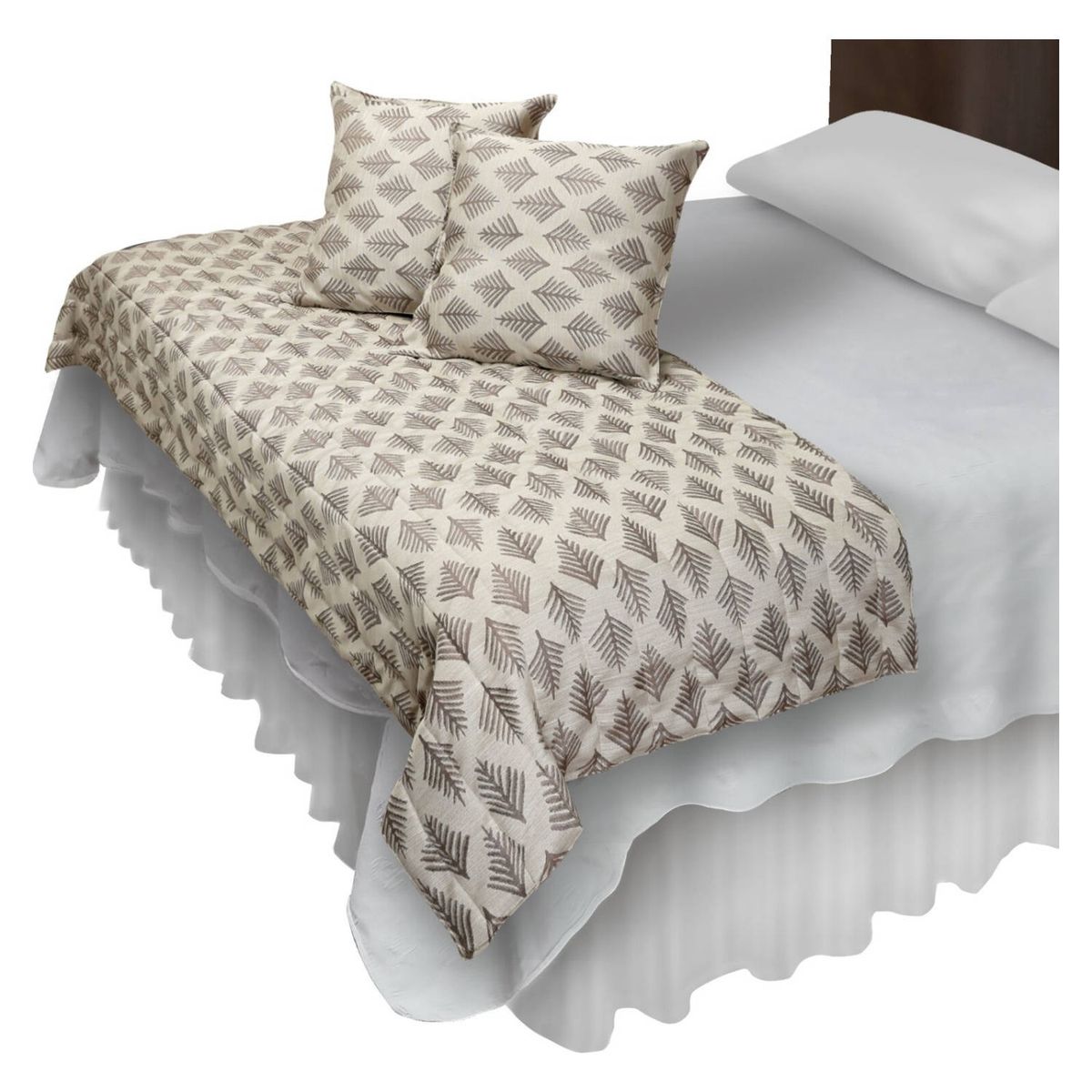 MALLORCA - Piecera Con Fundas Aspen Camel Reversible