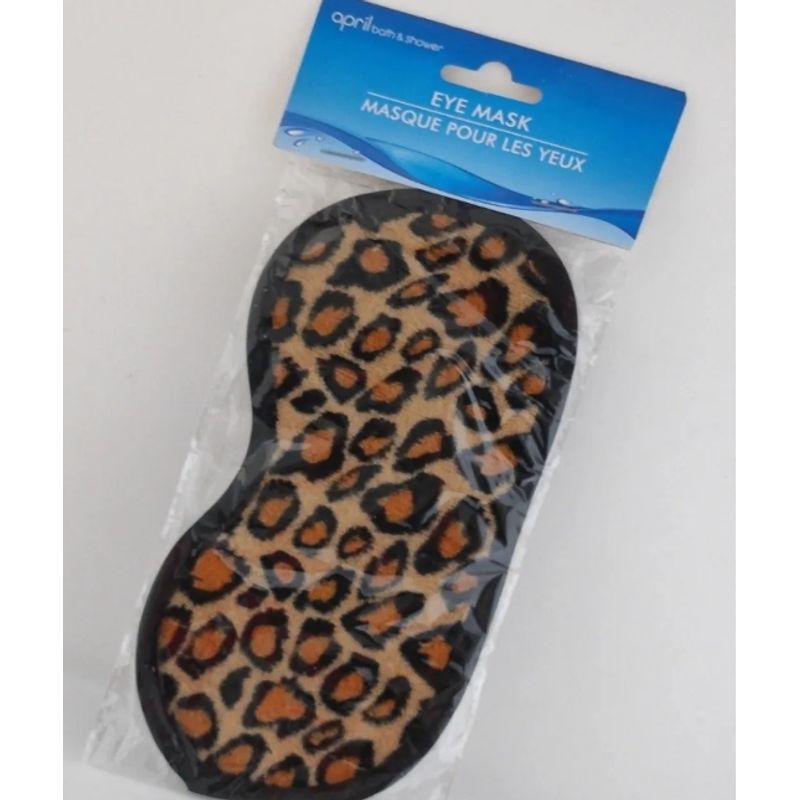 GENERICO - Abril Bath  Ducha Zebra Print Dormir Ojo Máscara