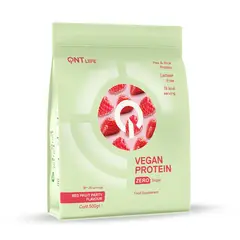 QNT - Proteína Vegana Sin Azúcar 500 grs Frutos Rojos