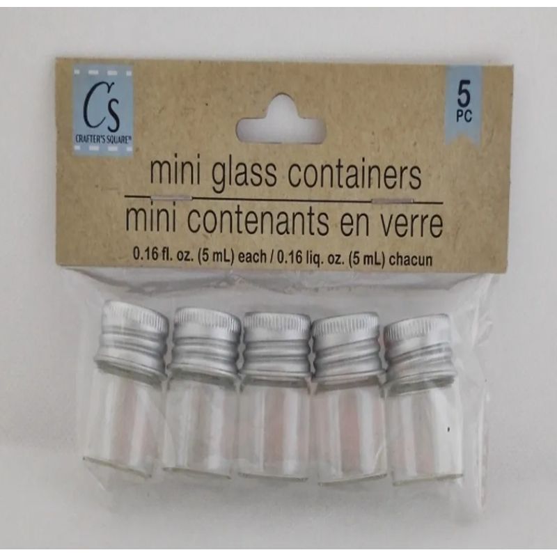 CRAFTERS - Mini envases de vidrio