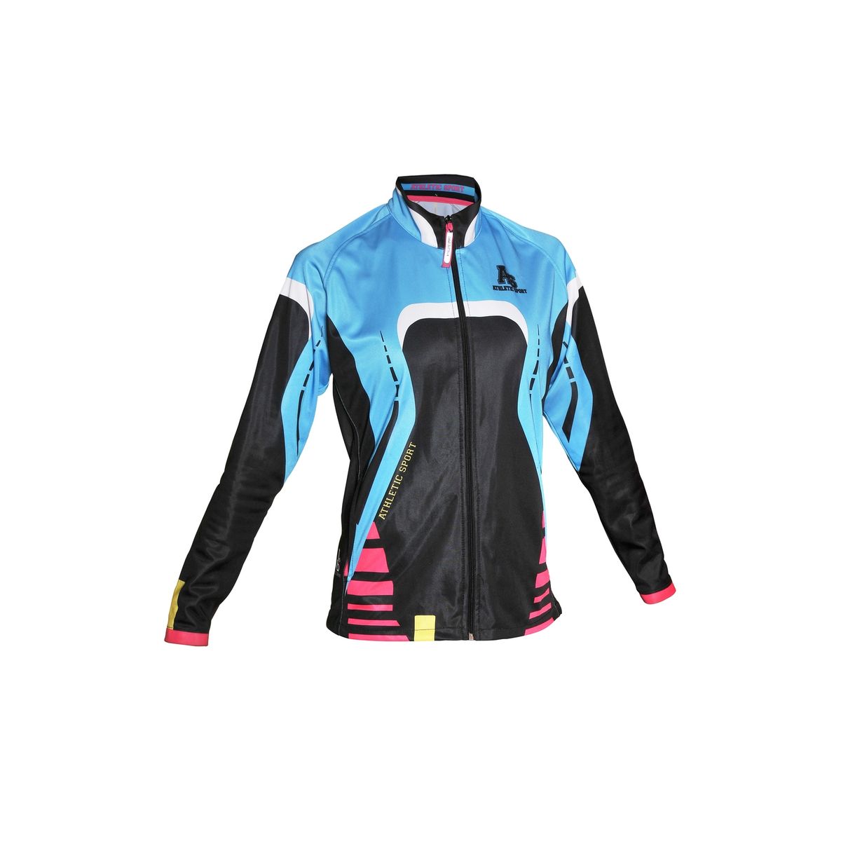 ATHLETIC SPORT - Polerón turquesa rosado negro