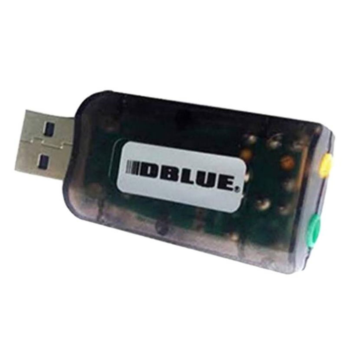 DBLUE - Tarjeta De Sonido Usb Universal Para Audio Y Microfono Ts20