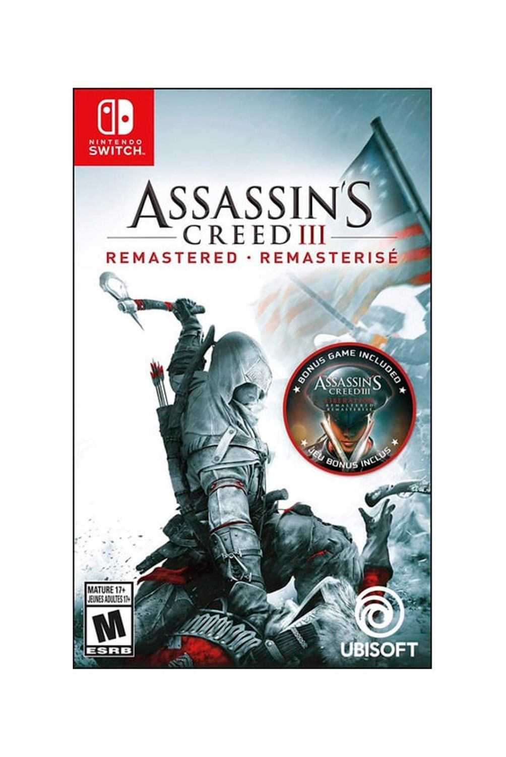 NINTENDO Assassins Creed III Remastered - Switch Físico - Sniper
