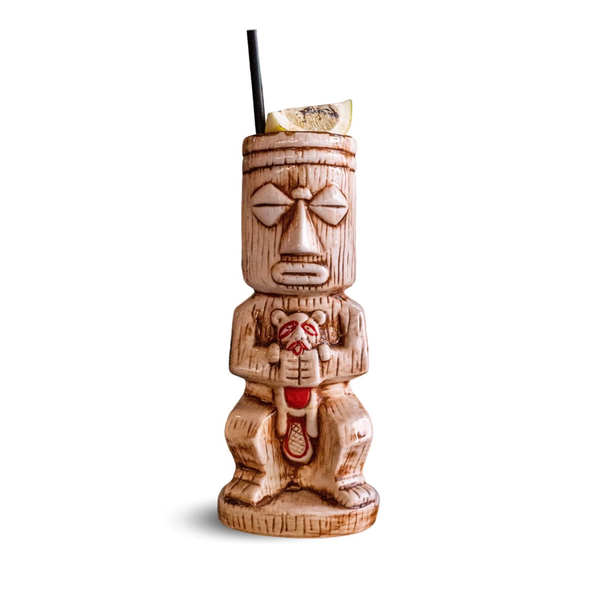 MOOR - Taza Tiki Indio 450 ML,  Alto 21 cm