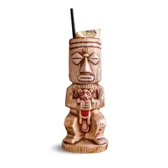MOOR - Taza Tiki Indio 450 ML, Alto 21 cm