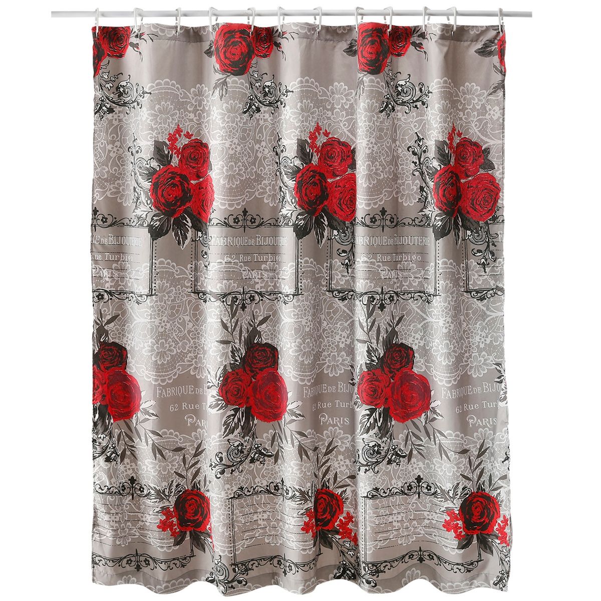 MALLORCA - Cortina para Baño Diseño Turbigo con Forro