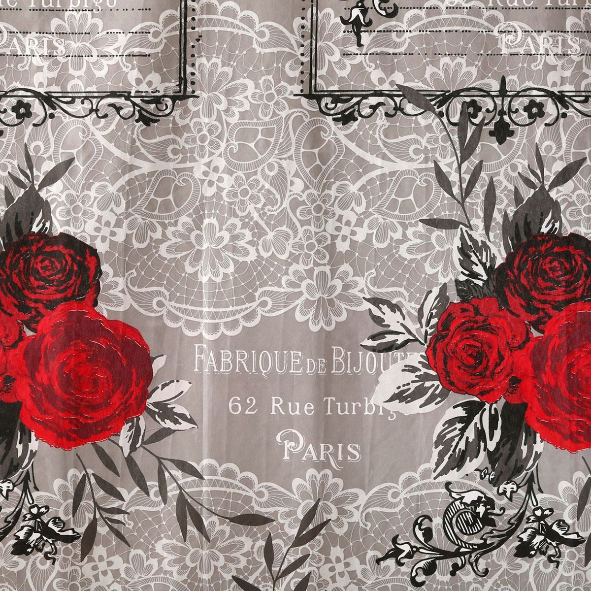 MALLORCA - Cortina para Baño Diseño Turbigo con Forro