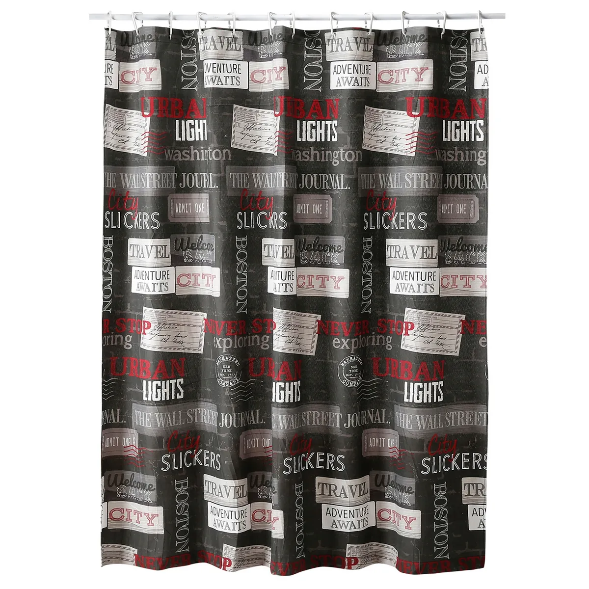 MALLORCA - Cortina para Baño Diseño Urban con Forro