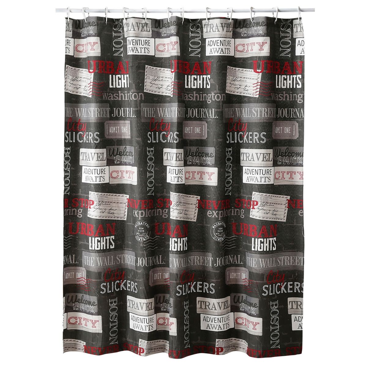 MALLORCA - Cortina para Baño Diseño Urban con Forro