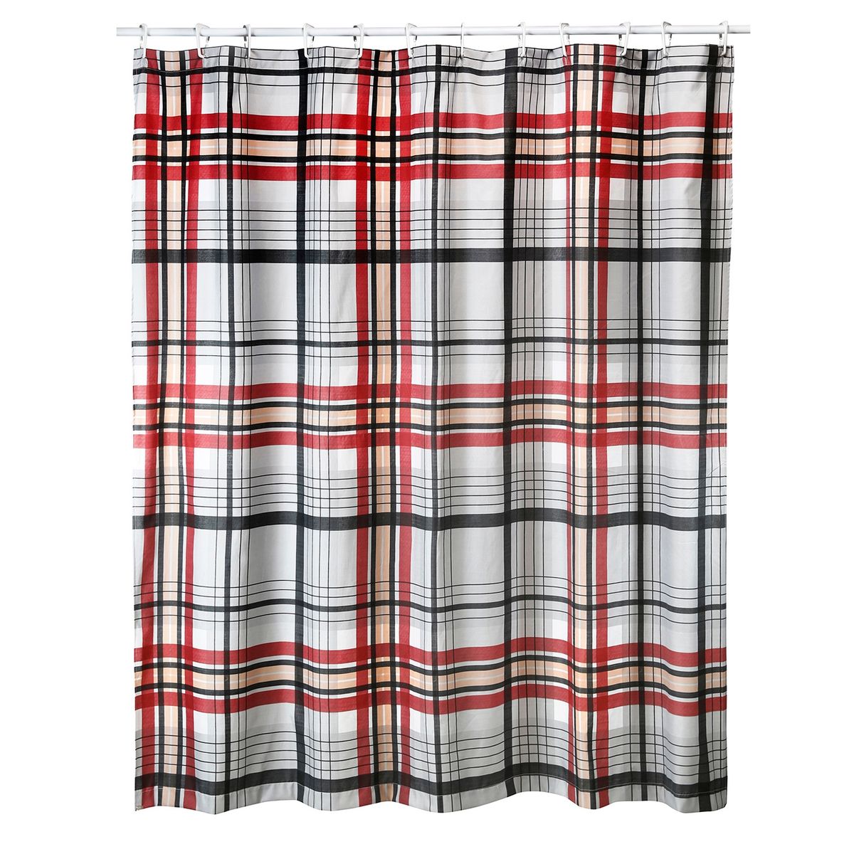 MALLORCA - Cortina para Baño Diseño Glasgow con Forro