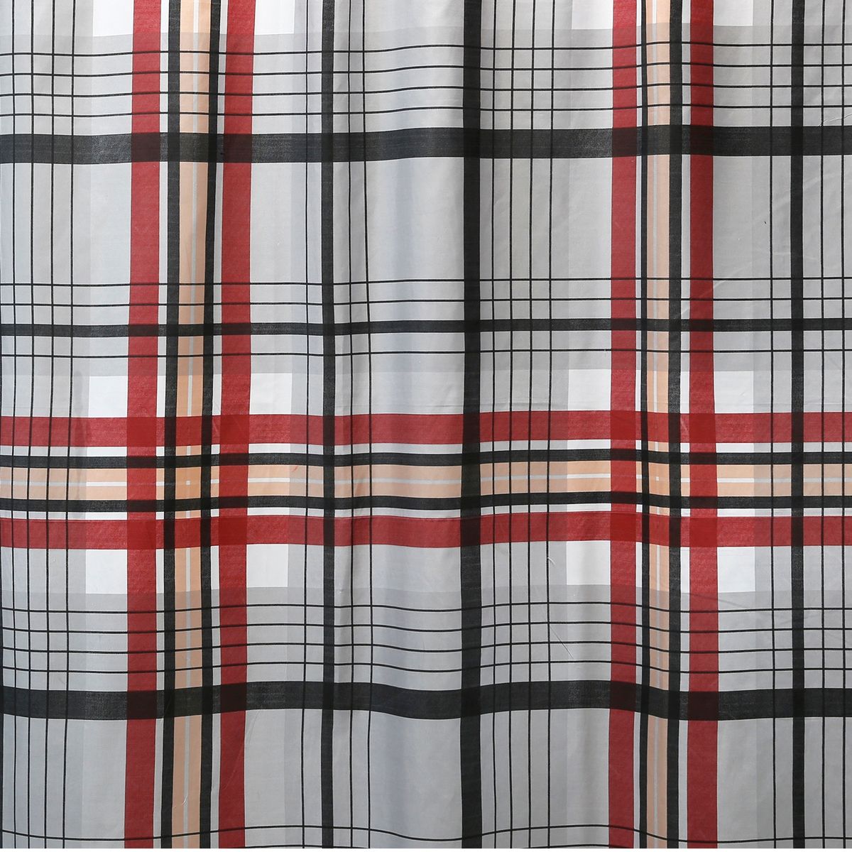 MALLORCA - Cortina para Baño Diseño Glasgow con Forro