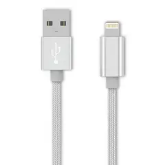 FUJITEL - Cable De Datos Lightning Acordonado 1m para CarPlay