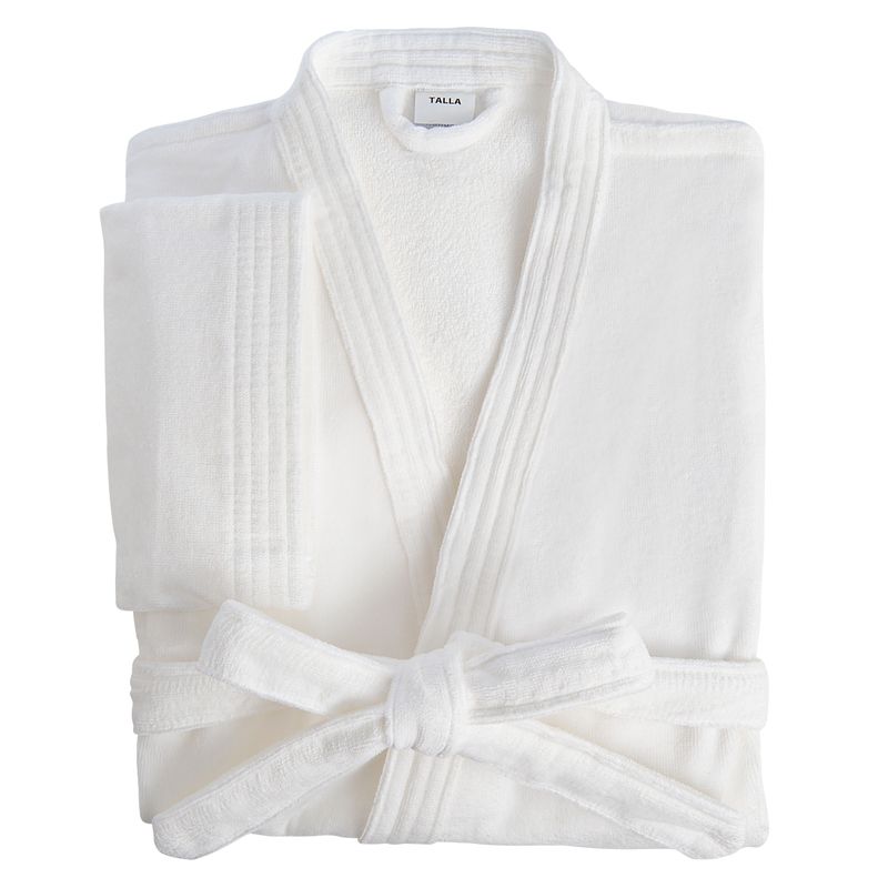 HOHOS CASA - Bata Imperial modelo Kimono talla M 100% algodón, 360 gr/m2