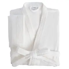 HOHOS CASA - Bata Imperial modelo Kimono talla M 100% algodón, 360 gr/m2