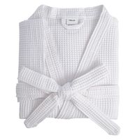 Bata Piqué Blanca 58 Algodón - 42 Poliéster