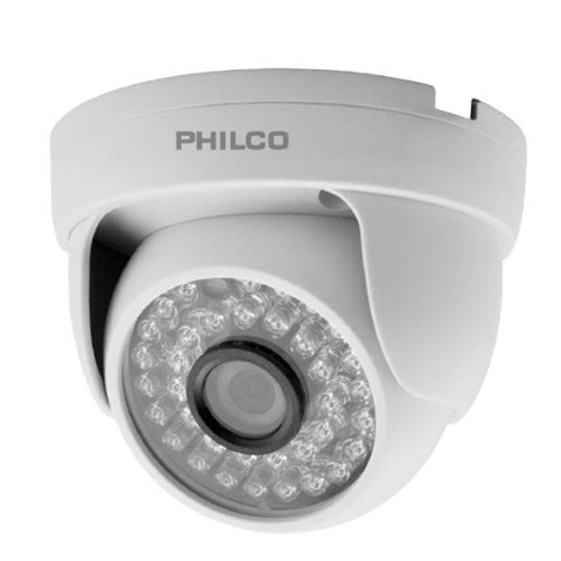 PHILCO - Camara Philco Interior Domo Sin Cable Bnc Bull2 - Blanco