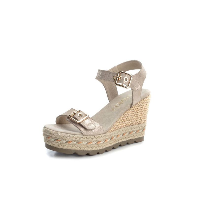 CARMELA - Sandalias Mujer Cala Beige Carmela