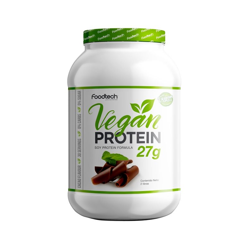 FOODTECH - Vegan Protein 2LB - Foodtech Cacao.-